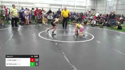 85 lbs Round 3 - Jordan Carringer, Team Gotcha vs William Richards, Pheonix Wrestling Club Blue