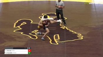 141 lbs Chris DeLoza, Fresno State vs Bryce Meredith, Wyoming