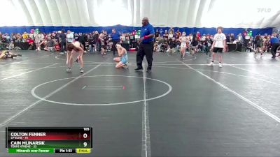 110 lbs Finals (2 Team) - Jacob Junkins, CP Elite vs Brodie Beamer, Terps Xtreme