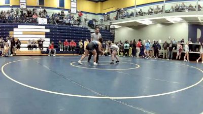 145 lbs. Cons. Round 5 - Gabrielle Proctor, Matanzas vs Mati Womeldorff, Lafayette (St. Joseph)