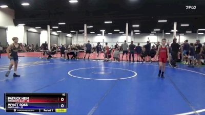 92 lbs Round 2 (8 Team) - Patrick Heim, Minnesota Blue vs Wyatt Rossi, Maryland