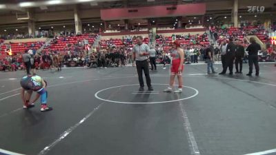 150 lbs Round 4 - Steele Rogge, Russell Wrestling Club vs Tatyana Lozano, Wellington Youth Wrestling