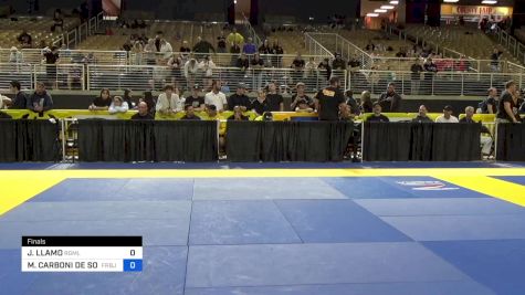 JONATHAN LLAMO vs MATHEUS CARBONI DE SOUZA 2024 Pan Jiu Jitsu IBJJF Championship
