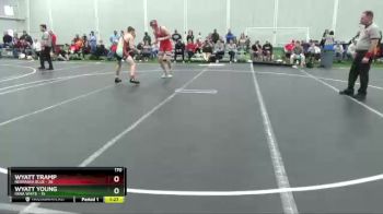 170 lbs Cross Bracket (8 Team) - Wyatt Tramp, Nebraska Blue vs Wyatt Young, Iowa White