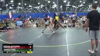 167 lbs Round 1 (6 Team) - Monolo Hood, Elite Athletic Club W.E. vs Michael Hutchison, Indiana Outlaws 2