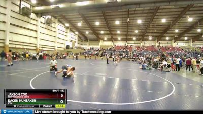 135 lbs Quarterfinal - Jaxson Cox, Roy Wrestling Club vs Dacen Hunsaker, Utah