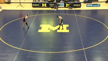 165 m, Logan Massa, UM vs Austin Hiles, MSU