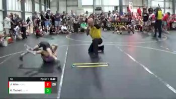 56 lbs Round 1 (6 Team) - Jackson Allen, Pomona Elite vs Kynlie Tackett, Olympia