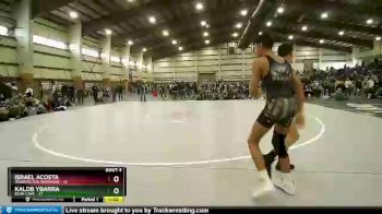130 lbs Round 2 (4 Team) - Kalob Ybarra, Bear Cave vs Israel Acosta, Washington Warriors