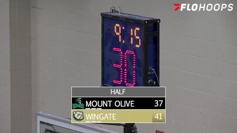 Replay: Mount Olive vs Wingate | Dec 31 @ 2 PM