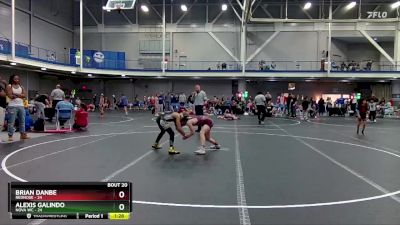 88 lbs Round 5 (8 Team) - Alexis Galindo, NOVA WC vs Brian Danbe, RedNose