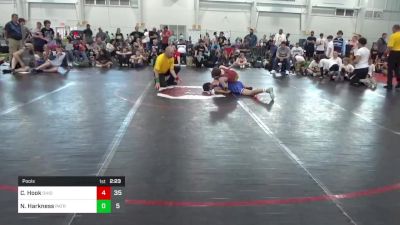 114 lbs Pools - Camden Hook, Ohio Gold 14K vs Noah Harkness, Patriots Wrestling Club