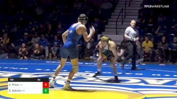 133 lbs Zach Price, SDSU vs Cam Sykora, NDSU