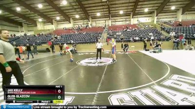 135 lbs 1st Place Match - Gleb Glazcov, Canada vs Jax Kelly, Idaho Gold Wrestling Club