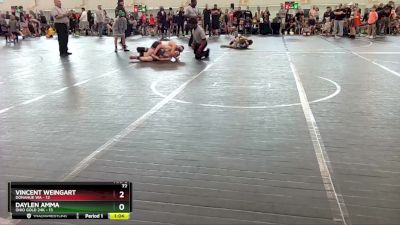 110 lbs Round 2 (6 Team) - Jake Shaffer, Donahue WA vs Knox Fockler, Wrestling Mill