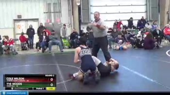 120 lbs Round 2 (6 Team) - Cole Wilson, Junior Terps Xtreme vs Tye Woods, Team 922