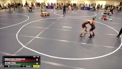 78 lbs Champ. Round 2 - Ryder Pahl, MN Elite Wrestling Club vs Sebastian Gonzales, MN Elite Wrestling Club