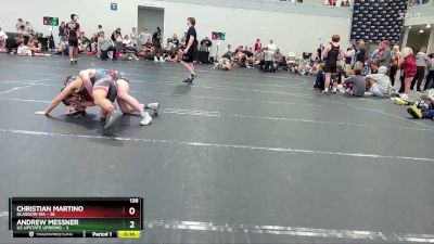 138 lbs Round 3 (6 Team) - Andrew Messner, U2 Upstate Uprising vs Christian Martino, Glasgow WA