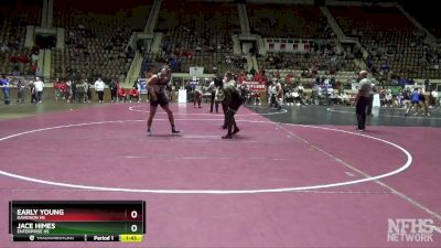 7A 215 lbs Semifinal - Jace Himes, Enterprise HS vs Early Young, Davidson HS