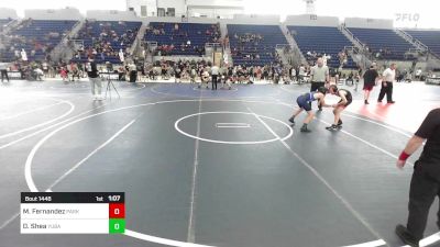 98 lbs Final - Matthew Fernandez, Parker Invictus WC vs Declan Shea, Yuba Sutter Combat