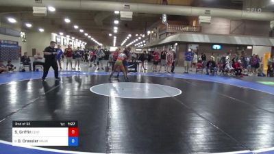 68 kg Rnd Of 32 - Sean Griffin, Central Catholic Wrestling Club vs Deacon Dressler, Maurer Coughlin Wrestling Club