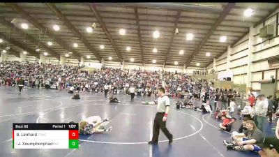 70 lbs Quarterfinal - Jaxton Xoumphonphackdy, Westlake vs Bentley Lenhard, Zion Thunder Wrestling Club