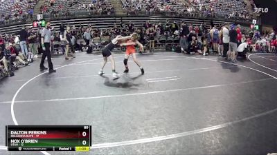 80 lbs Round 5 (6 Team) - Dalton Perkins, Oklahoma Elite vs Nox O`Brien, Utah