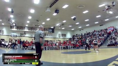 144 lbs Placement (16 Team) - Xander Schwartz, Adams Central vs Kale Shotts, Rochester