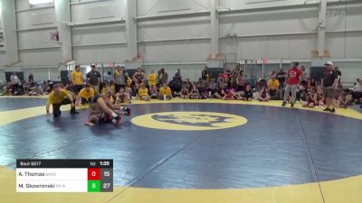 113 lbs Pools - Alexa Thomas, Badger Girls Elite vs Mimi Skowronski, PA West