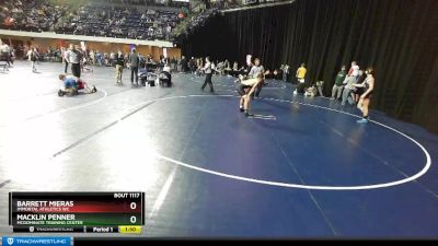 150 lbs Quarterfinal - Macklin Penner, McDominate Training Center vs Barrett Mieras, Immortal Athletics WC