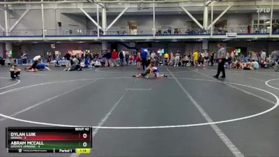 80 lbs Round 9 (10 Team) - Abram McCall, Upstate Uprising vs Dylan Luik, Kraken