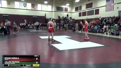 190 lbs Round 1 - Ethan Swehla, NH/TV vs Calvin McAvan, Dubuque Senior