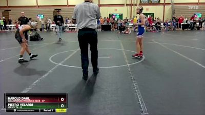 84 lbs Round 1 - Harold Dahl, Williamsburg Wrestling Club vs Pietro Velardi, Jersey 74