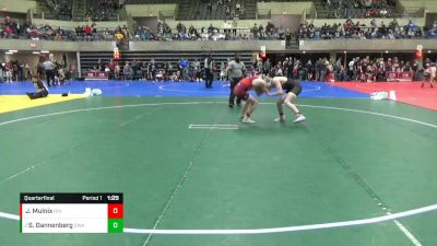 130 lbs Quarterfinal - Sawyer Dannenberg, Sarbacker Wrestling Academy vs Jack Mulnix, Ringers