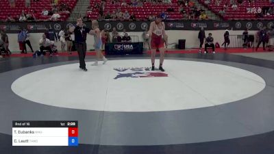 97 kg Rnd Of 16 - Timothy Eubanks, NMU-National Training Center vs Cade Lautt, Tar Heel Wrestling Club