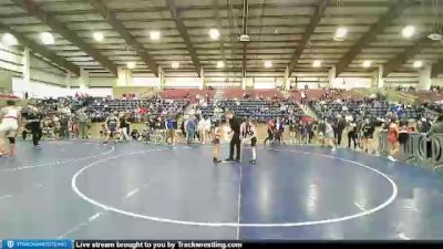 66-68 lbs Round 2 - Bennett Carlson, Champions Wrestling Club vs Line Nau Rarick, Westlake Wrestling Club