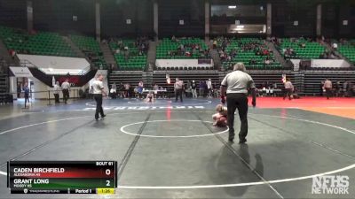 132 lbs Quarterfinal - Grant Long, Moody Hs vs CADEN BIRCHFIELD, Alexandria HS