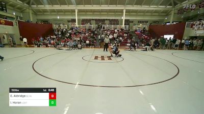 150 lbs Consi Of 16 #2 - Eli Aldridge, Bishop Lynch vs Ian Horan, The Lovett School