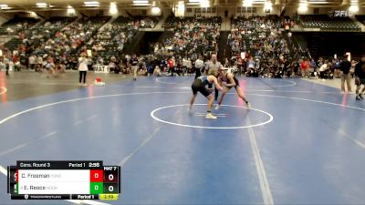 141 lbs Cons. Round 3 - Elijah Reece, Northeast Oklahoma vs Caleb Freeman, York (Neb.)