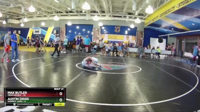 120 lbs Round 6 (8 Team) - Max Butler, Team Kombat vs Austin Diggs, Kowboy Jakes