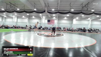 165 lbs Cons. Round 1 - Dylan Roe, Cumberlands (Ky.) vs Rylan Hendricks, Wabash