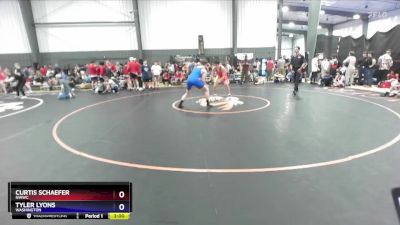 175 lbs Cons. Round 2 - Curtis Schaefer, NWWC vs Tyler Lyons, Washington