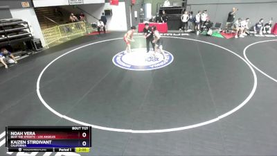 126 lbs Champ. Round 1 - Noah Vera, Beat The Streets - Los Angeles vs Kaizen Stirdivant, California