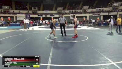 157 Elite Varsity Cons. Round 1 - Tucker Teel, Auburn vs Jackson Caballero, Bob Jones