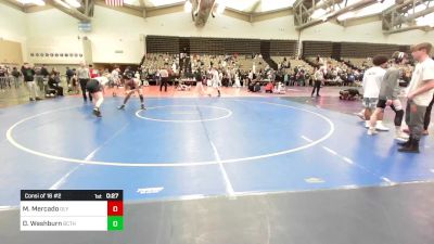 128-H lbs Consi Of 16 #2 - Matthew Mercado, Olympic vs Daniel Washburn, Bergen Catholic