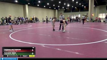 95 lbs Round 1 (6 Team) - Thomas Patterson, Alabama Elite Gold vs Mathew Reed, Alabama Elite Gray