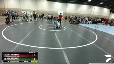 97 lbs Semifinal - Oliver Pulliam, Best Trained Wrestling vs Jaxon Johnson, Cardinal Wrestling Club