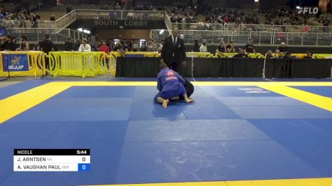 JOAKIM ARNTSEN vs ANDRE VAUGHAN PAUL 2024 Pan Jiu Jitsu IBJJF Championship