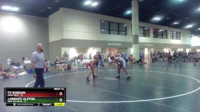 145 lbs Round 4 (6 Team) - Ty Koedam, Iowa Gold vs Lorenzo Alston, Raw (Raleigh)