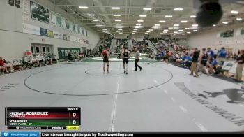 152 lbs Round 2 (8 Team) - Ryan Fox, North Platte vs Michael Rodriguez, Central